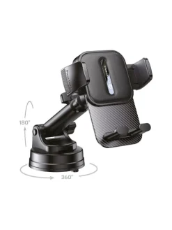 FORCELL Auto Handyhalter Guardian Saugnapfhalter schwarz