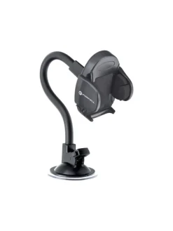 FORCELL Autohalterung Oval mit Bogenarm 27cm Saugnapf