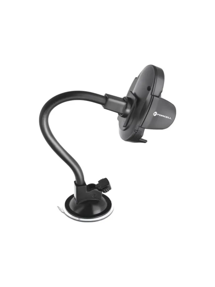 FORCELL Autohalterung Oval mit Bogenarm 27cm Saugnapf