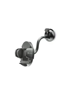 FORCELL Autohalterung Oval mit Bogenarm 17cm Saugnapf