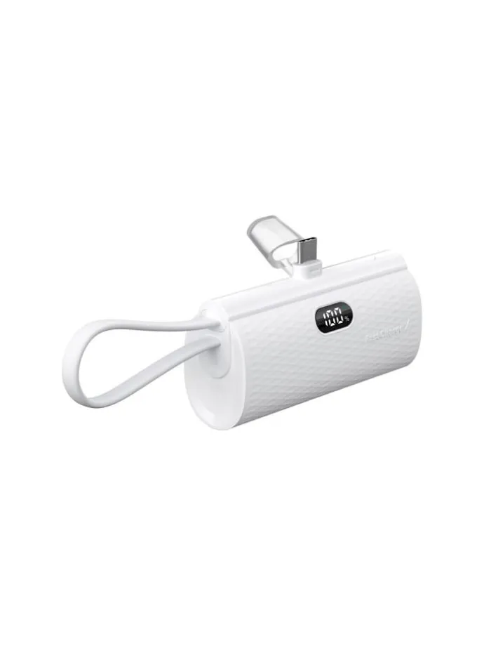 FORCELL Powerbank 5000mAh USB-C PD 20W Weiß