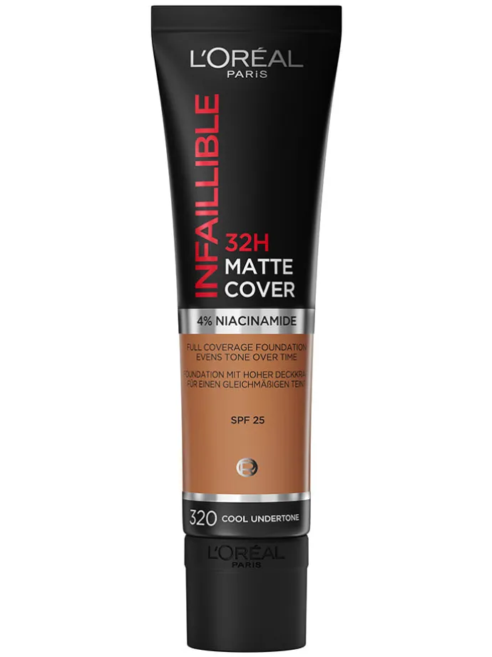 Foundation "Infaillible 32H Matte Cover - 320 Cool Undertone", 30 ml
