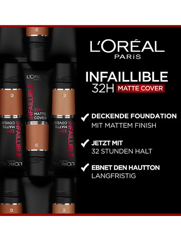 Foundation "Infaillible 32H Matte Cover - 320 Cool Undertone", 30 ml
