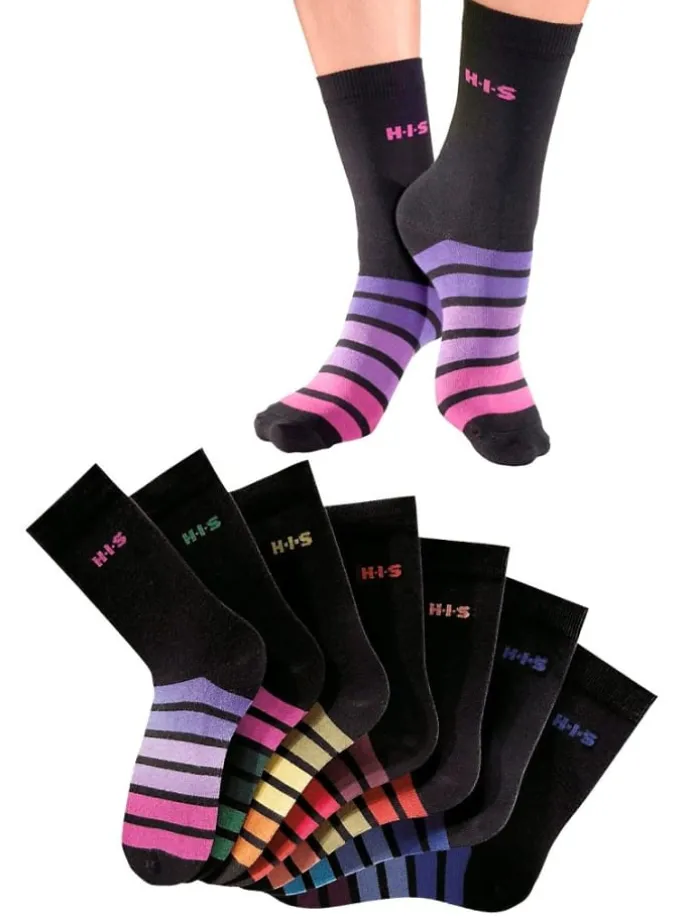Freizeitsocken in schwarz