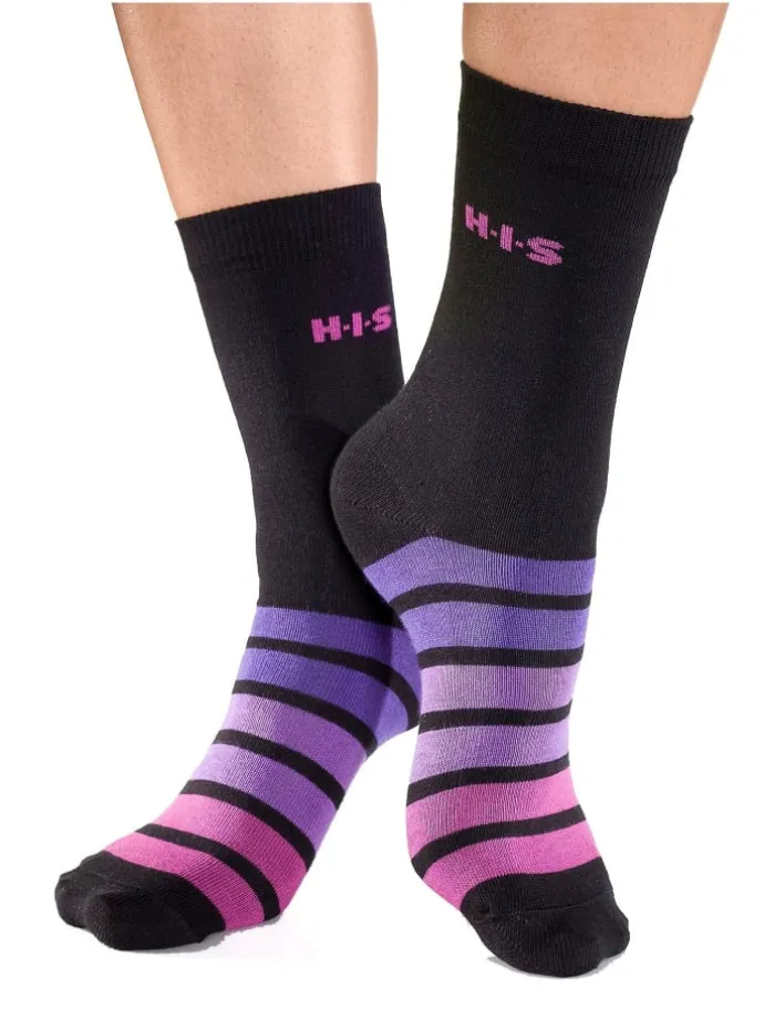 Freizeitsocken in schwarz