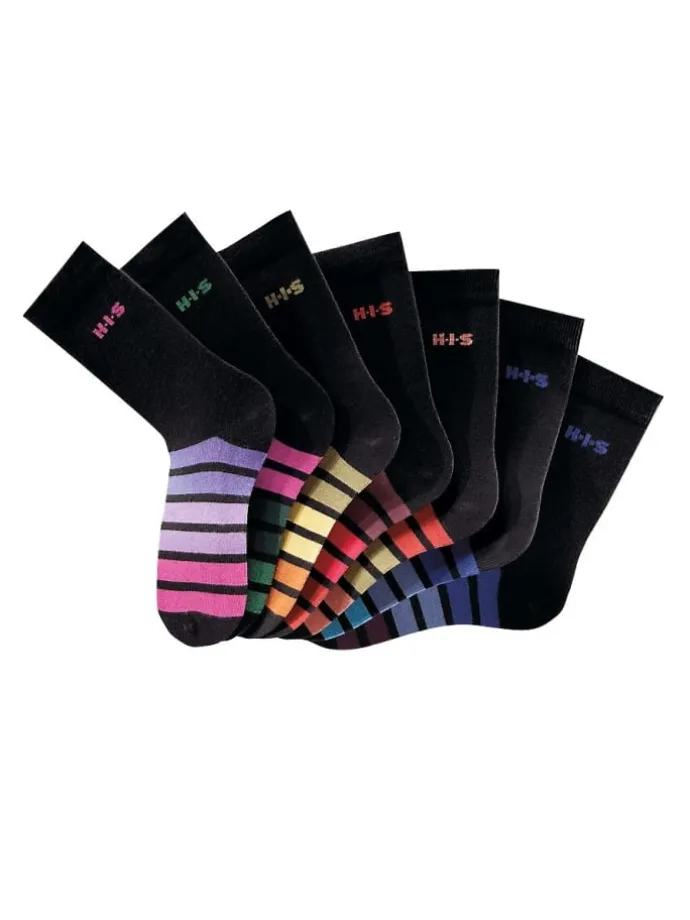 Freizeitsocken in schwarz