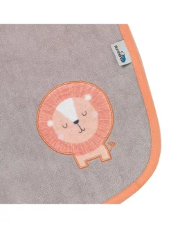 Frottee Badeponcho in Orange