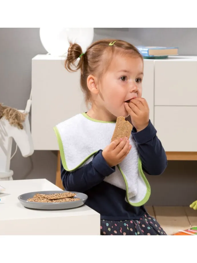 Frottier Lätzchen 8er-Pack in kräftig