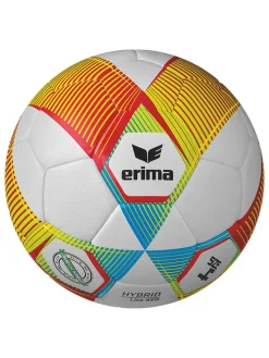 Fußball "Hybrid Lite 350" in Weiß/ Gelb/ Orange