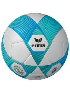Fußball "Hybrid Lite 290" in Weiß/ Hellblau