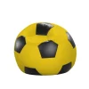 Fußball-Sitzball Kunstleder gelb/schwarz Ø 90 cm in gelb/schwarz