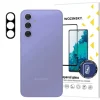 Full Camera Glass gehärtetes kompatibel mit Samsung Galaxy A16 5G in Schwarz