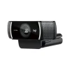 Full-HD Webcam mit 1080p/30fps - Glasobjektiv mit 78° Sichtfeld in Schwarz