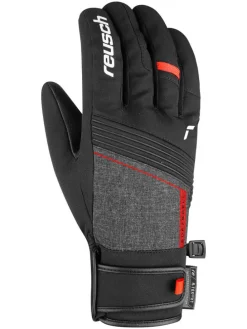 Funktionsfingerhandschuhe "Luca R-TEX® XT" in Schwarz/ Grau