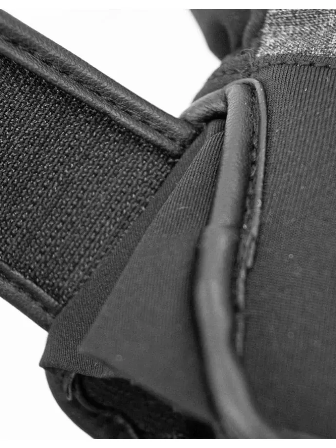 Funktionsfingerhandschuhe "Luca R-TEX® XT" in Schwarz/ Grau