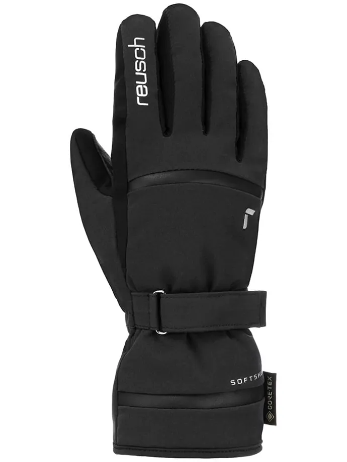 Funktionsfingerhandschuhe "Alessia" in Schwarz