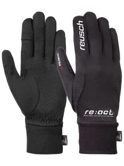 Funktionsfingerhandschuhe "Lhasa TOUCH-TEC" in Schwarz/ Silber