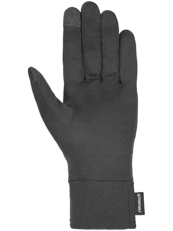 Funktionsfingerhandschuhe "Silk liner TOUCH-TEC" in Anthrazit