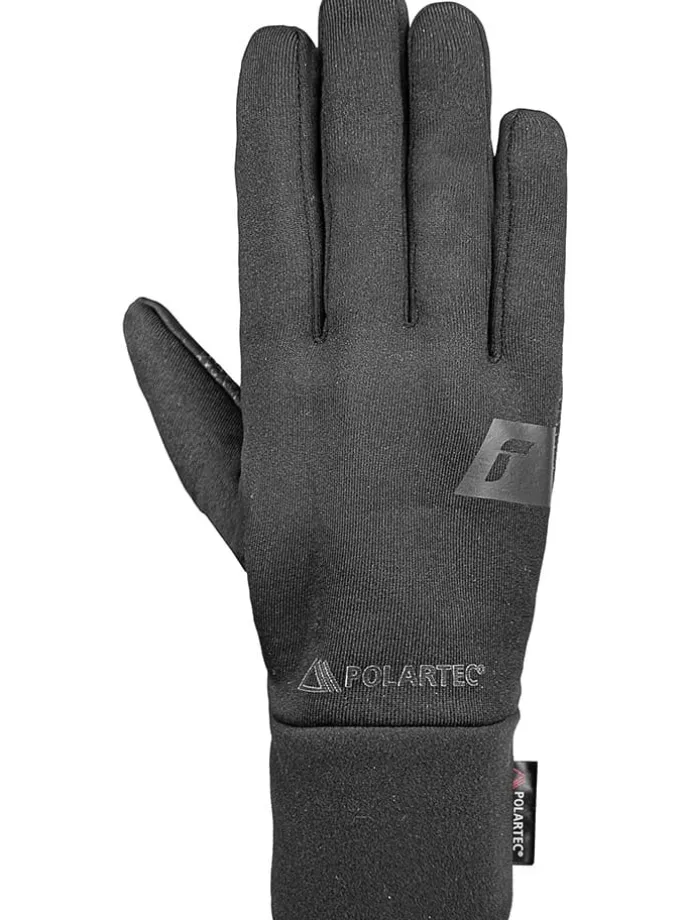Funktionsfingerhandschuhe "Power Stretch" in Schwarz