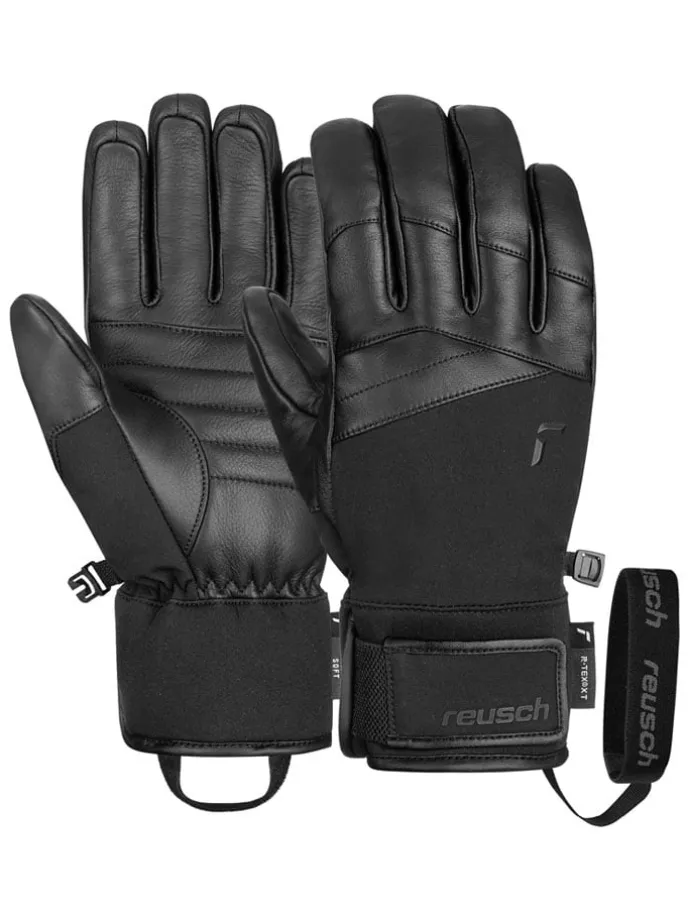 Funktionsfingerhandschuhe "Snow Pro Down" in Schwarz