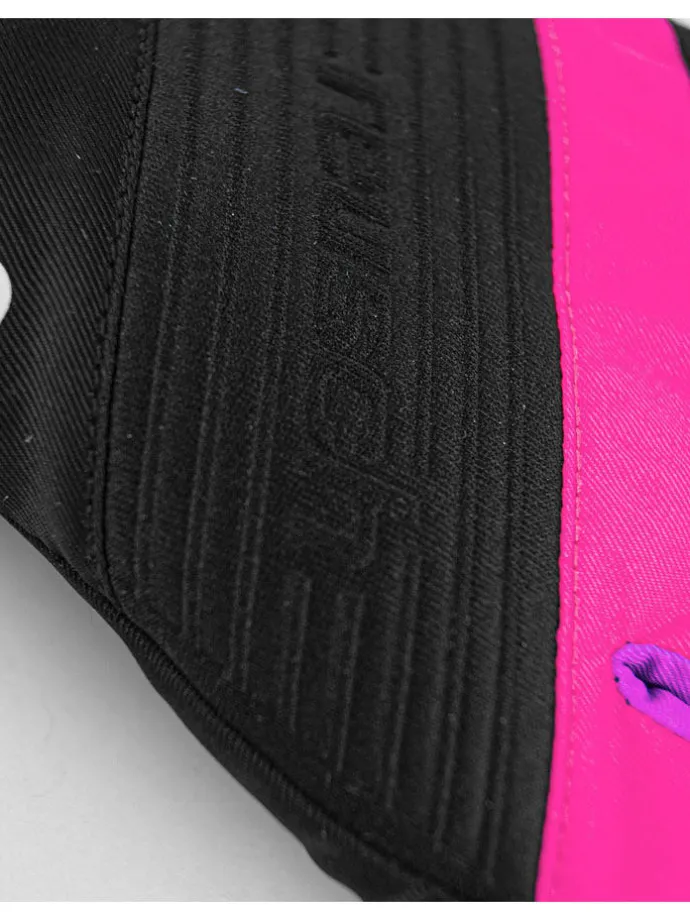 Funktionsfingerhandschuhe "Duke" in Schwarz/ Pink