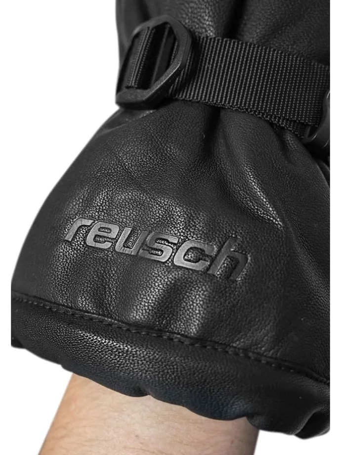 Funktionsfingerhandschuhe "Fullback" in Schwarz