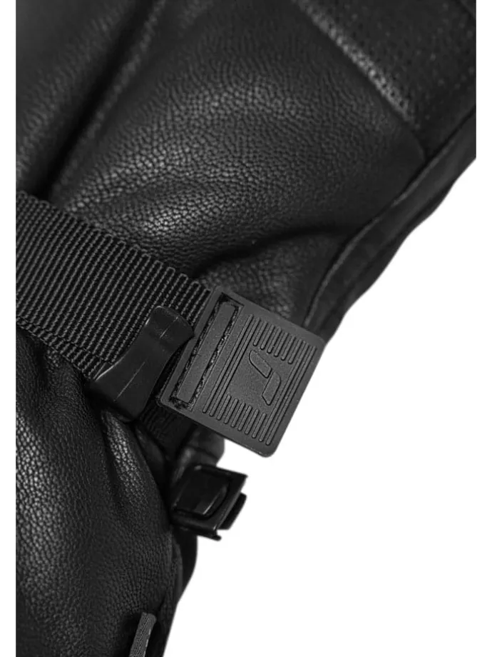 Funktionsfingerhandschuhe "Fullback" in Schwarz