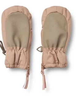 Funktionsfäustlinge "Zipper" in Rosa