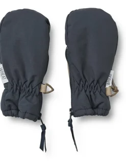 Funktionsfäustlinge "Zipper" in Dunkelblau