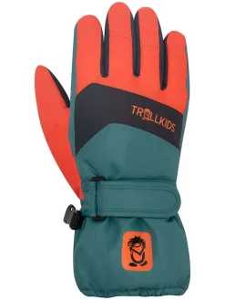 Funktions-Handschuhe "Rauland" in Blau/ Orange