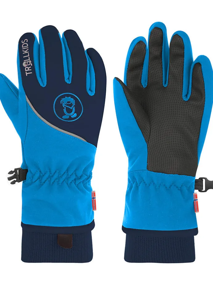 Funktions-Handschuhe "Trolltunga" in Blau/ Dunkelblau