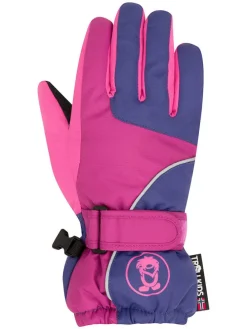 Funktions-Handschuhe "Troll" in Pink/ Lila