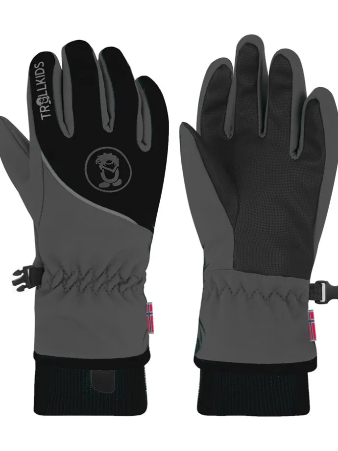 Funktions-Handschuhe "Trolltunga" in Grau