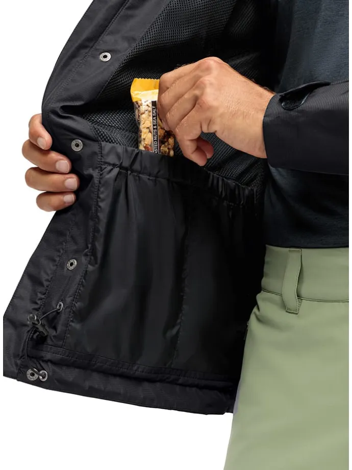 Funktionsjacke "Abbenstein" in Schwarz