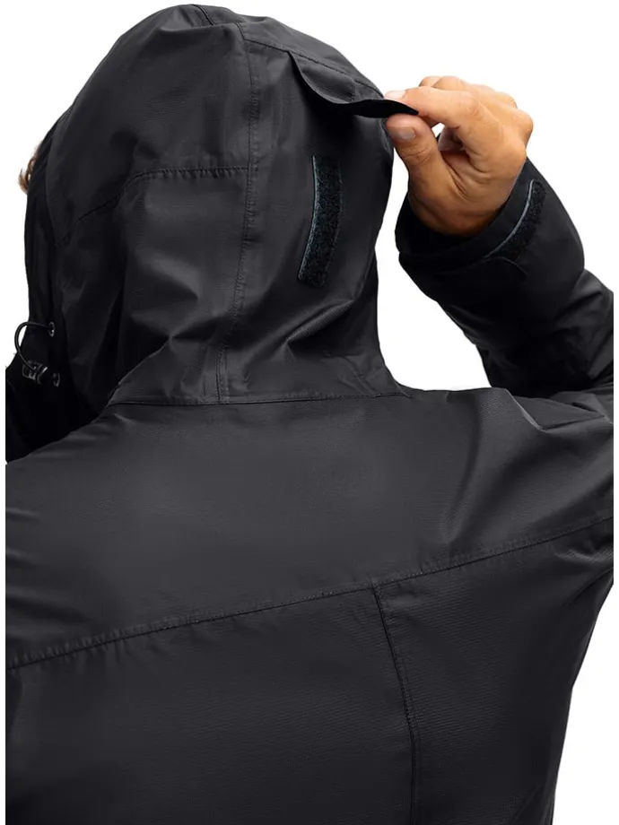 Funktionsjacke "Abbenstein" in Schwarz