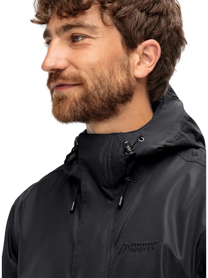 Funktionsjacke "Abbenstein" in Schwarz