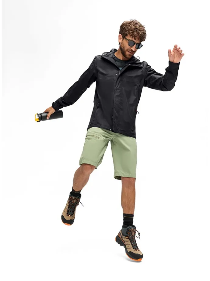 Funktionsjacke "Abbenstein" in Schwarz