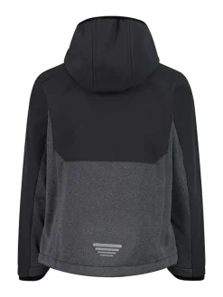 Funktionsjacke in Schwarz/ Grau