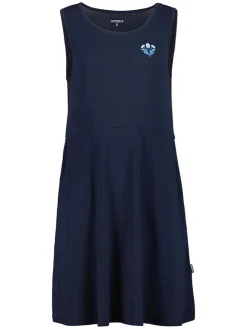 Funktionskleid in Dunkelblau