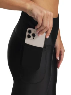 Funktionsleggings in Schwarz