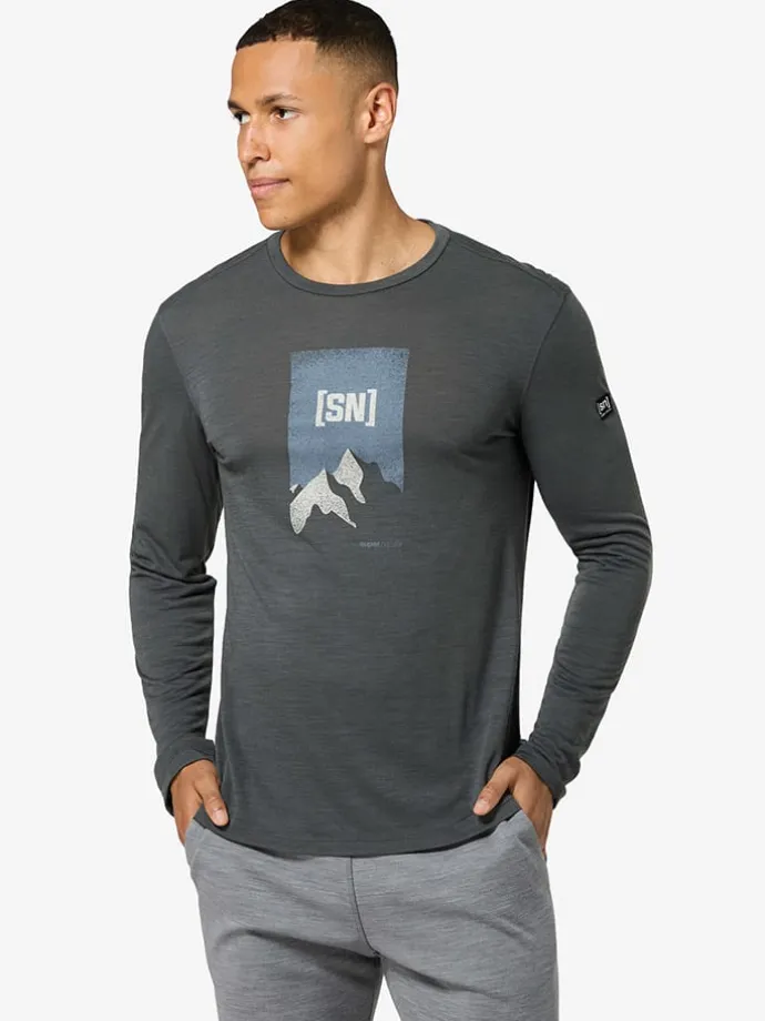 Funktionslongsleeve "2 Pitch" in Grau