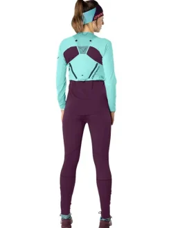 Funktionslongsleeve "ALPINE PRO" in Lila/ Türkis