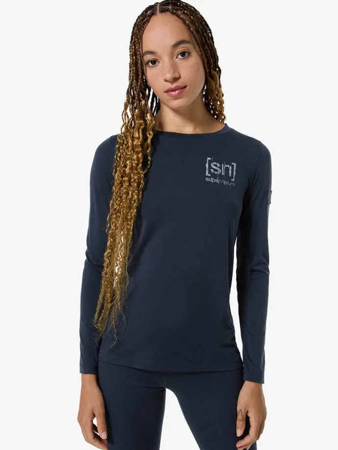Funktionslongsleeve "Art Logo" in Dunkelblau