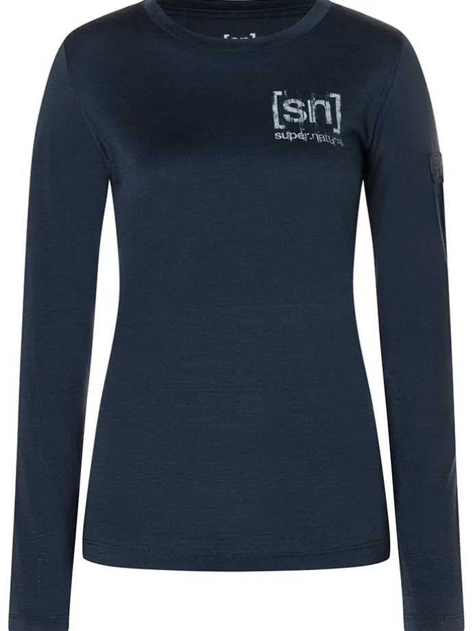 Funktionslongsleeve "Art Logo" in Dunkelblau