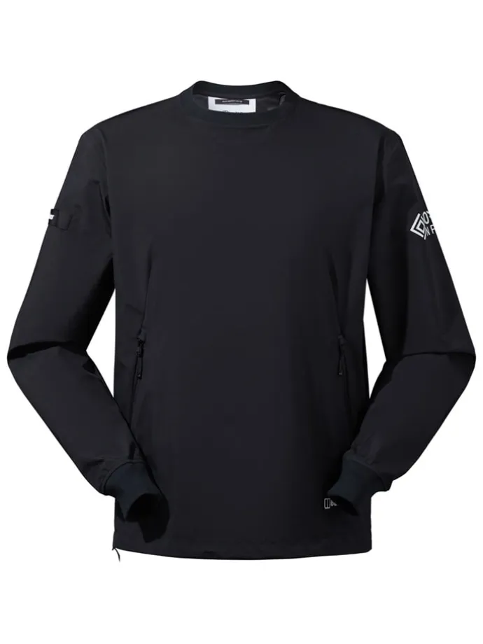 Funktionslongsleeve "Fenham" in Schwarz