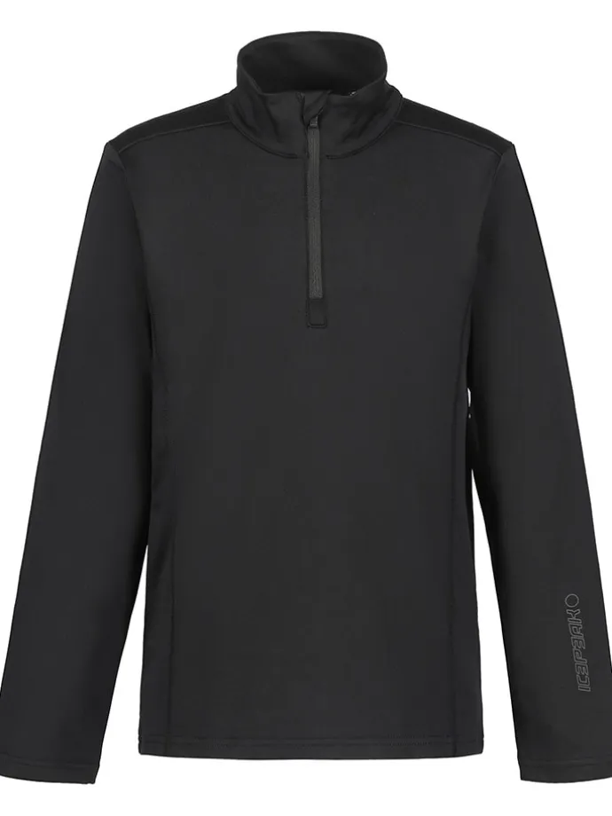 Funktionslongsleeve "Fleminton" in Schwarz