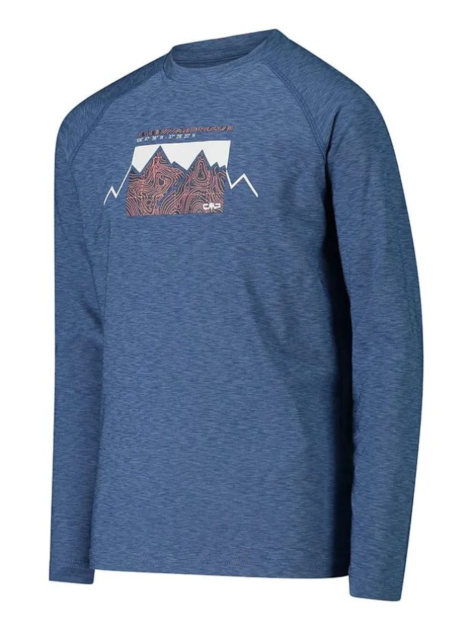 Funktionslongsleeve in Blau