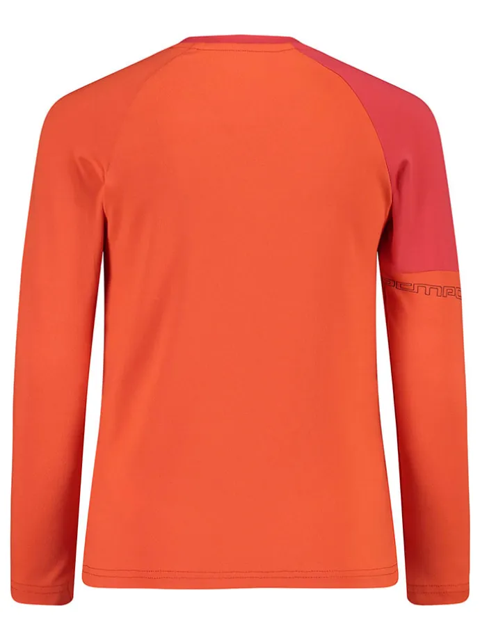 Funktionslongsleeve in Orange