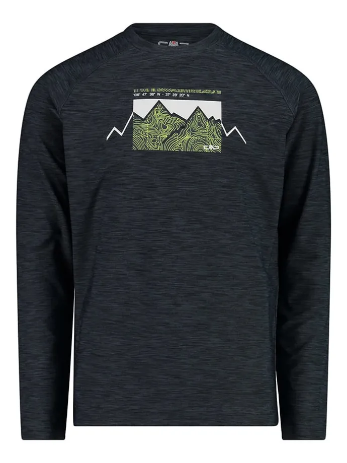 Funktionslongsleeve in Schwarz