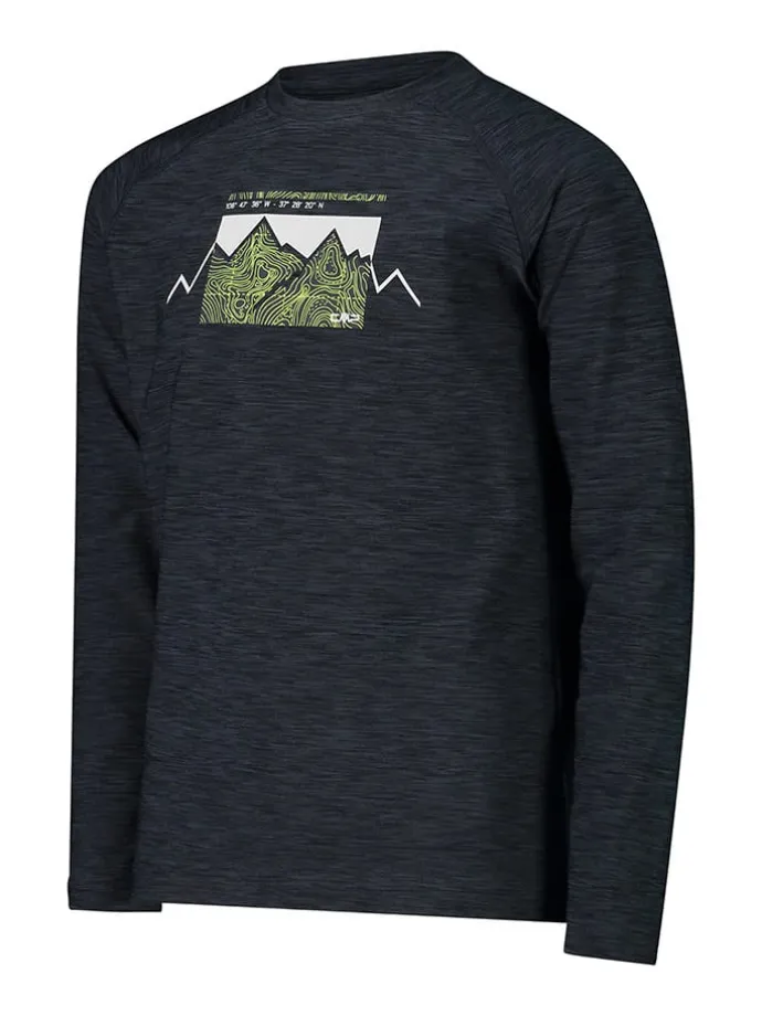 Funktionslongsleeve in Schwarz
